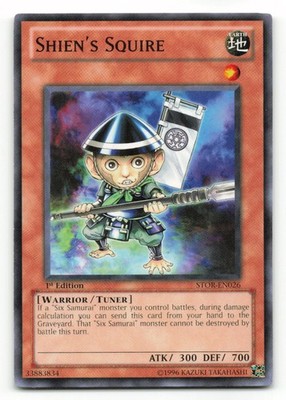 Shien's Squire (STOR-EN026, 1st ed, Common) NM