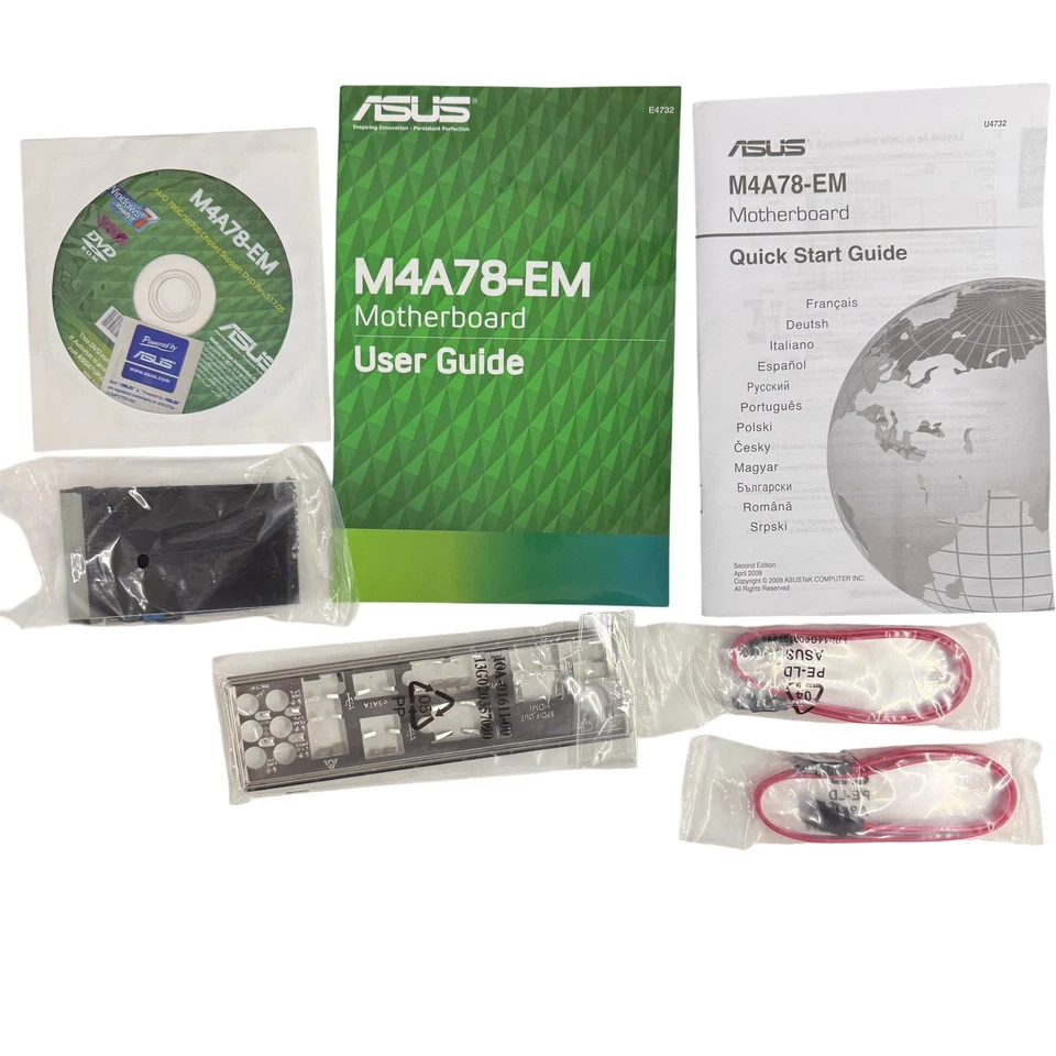 ASUS M4A78-EM Motherboard Socket AM3 CPU Support DDR2 HDMI Untested - Image 4 of 4