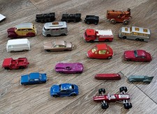 Vintage Lot of 18 Matchbox , Lesney, Tootsie,...