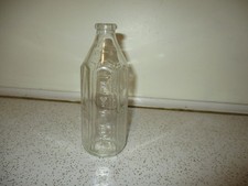 Antique PYREX Clear Glass Nursing Bottle Baby Bottle 8 oz. Narrow Neck
