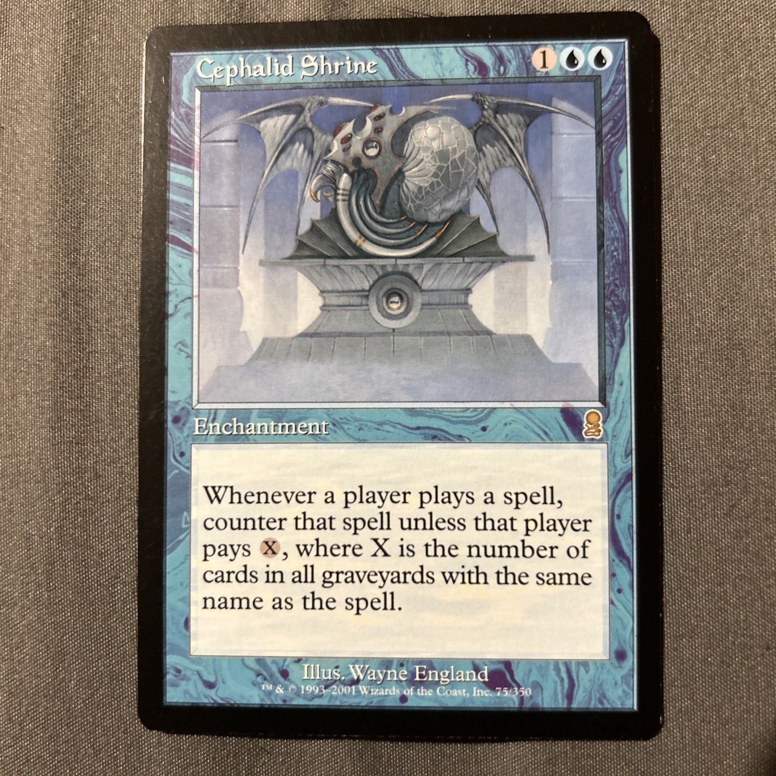 Cephalid Shrine Odyssey LP MTG