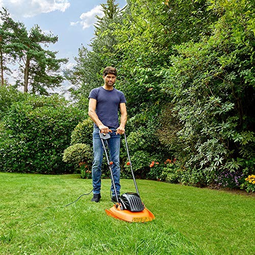BLACK+DECKER Elektro-Luftkissenmäher mit 30 cm Deck, 1200 W, kabelgebunden, kompakt, - Bild 3 von 5