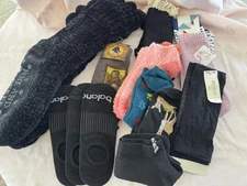 NWT Lot -13 Pairs Women’s Socks Jane Bleecker, Nike, New Balance size M Various