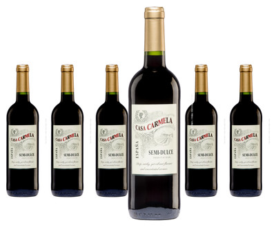 6 x Bodegas Castaño Casa Carmela Semi-Dulce Tinto   2022