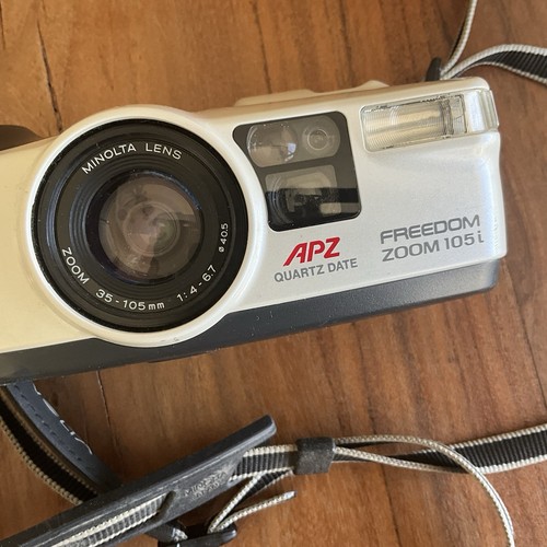 MINOLTA FREEDOM ZOOM 105i APZ Quartz Date analoge Kleinbildkamera - Bild 2 von 9