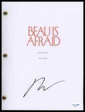 Ari Aster "Beau Is Afraid" AUTOGRAPH Signed Full Complete Script Screenplay ACOA