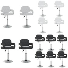 Esszimmerstuhl Drehbar Stuhl Essstuhl Polsterstuhl Küchenstuhl Kunstleder DE