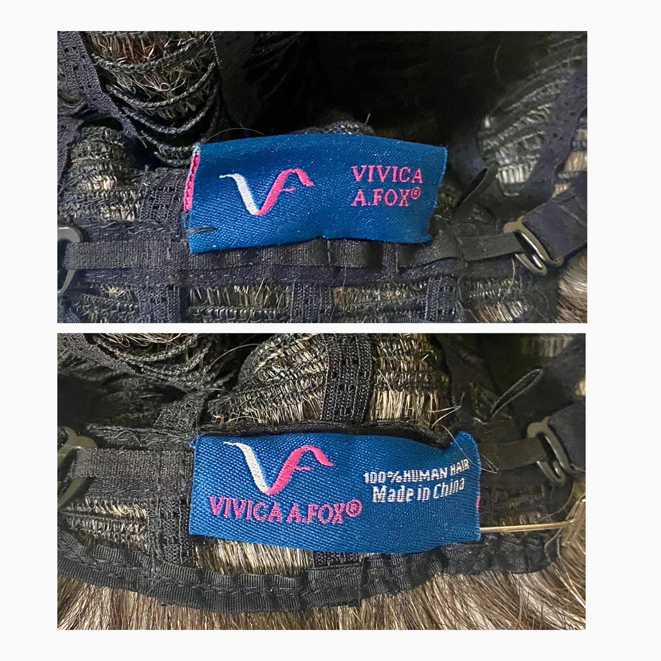 Peluca Vivica Fox Cabello Humano Pixie H205-V Gorra Pura Elástica para Mujeres Maduras Nueva con Etiquetas Foto 4 de 4