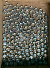 1 lb. 5.7 oz. CLEAR FLAT GLASS MARBLES