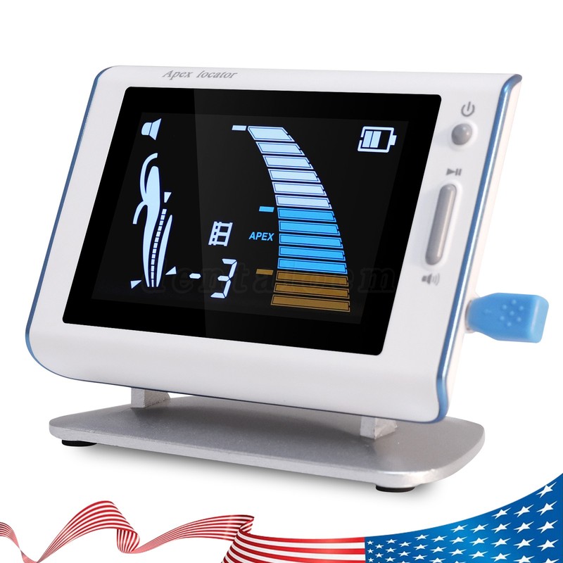 Rechargeable Dental Apex Locator Root Canal Length Measuring Instrument 1 Set