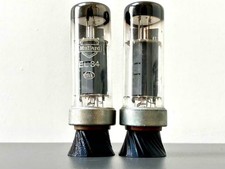 Matched Pair Mullard EL34 Vacuum Tube/Valve NOS Metal Base 1957, Philips Heerlen
