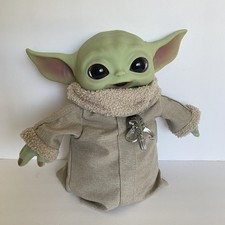 Mattel Grogu Baby Yoda Plush With Pendant Figure Star Wars The Child Mandalorian