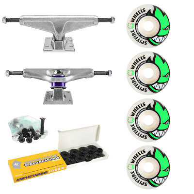 Venture Skateboard Trucks 6.1 53mm Spitfire, Ceramic Bearings, Hardware