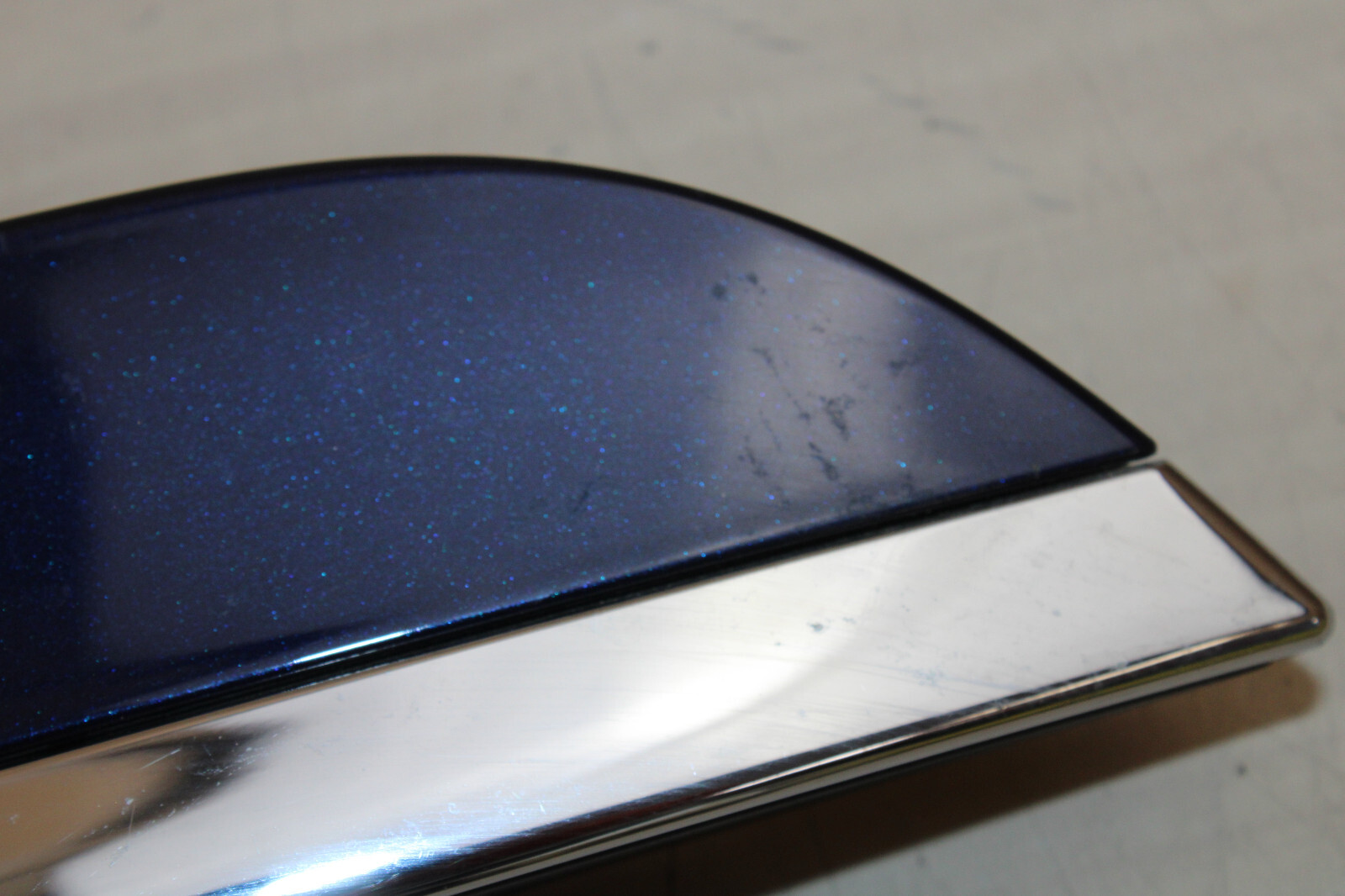 14-22 MASERATI GHIBLI DECKLID TRUNK LID MOLDING + CAMERA BLUE ORIGINAL OEM