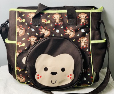 monkey diaper bag