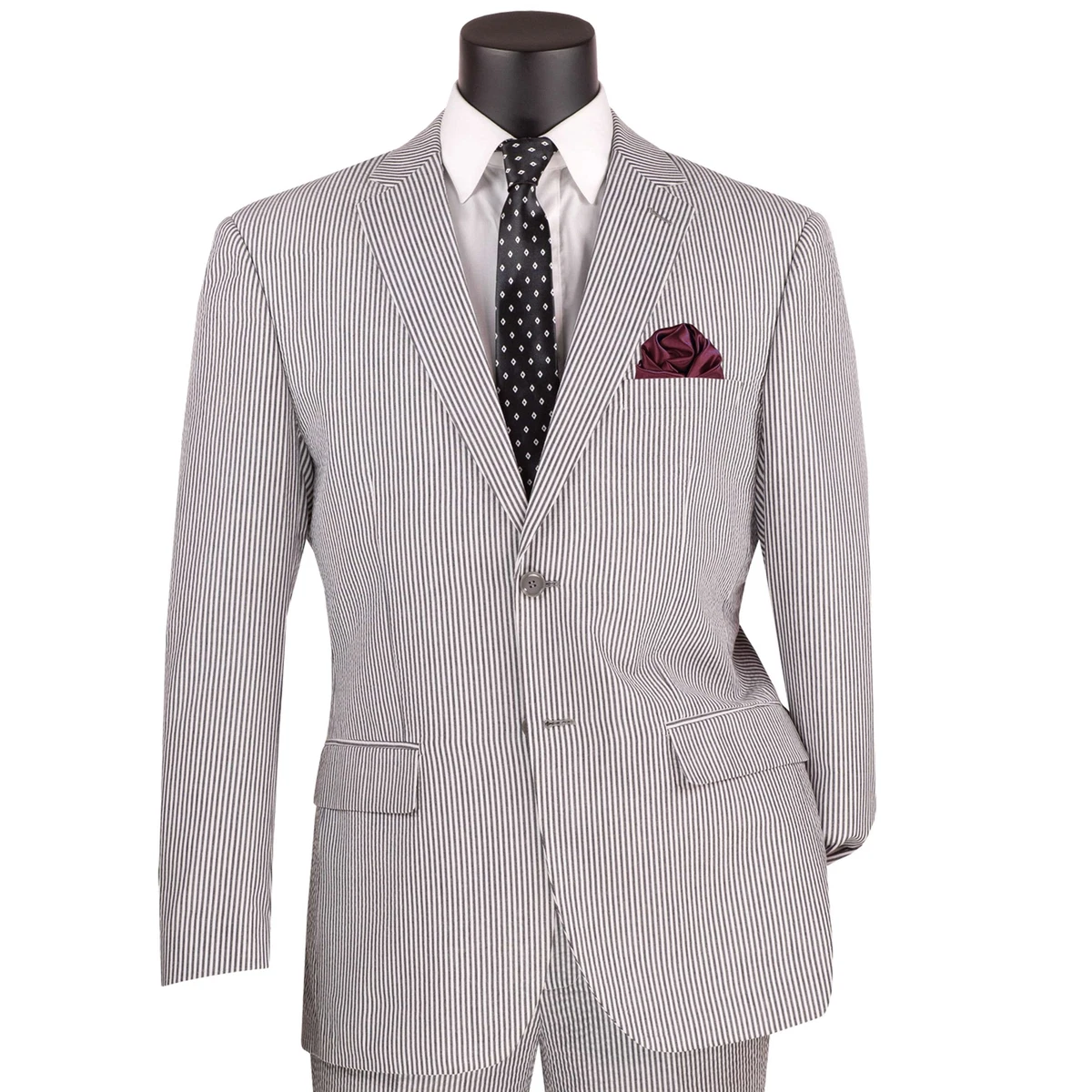 Pinstripe seersucker deals suit