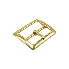 Perfect Fit Solid Brass Belt Buckle Replacement 1.75" Duty Garrison Work Uniform