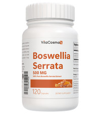 Boswellia Serrata Joint Support Supplement Herbal Extract 500 Mg 120 Capsule