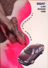 Seat Car Range Brochure 1996
