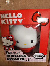 SANRIO HELLO KITTY BLUETOOTH WIRELES SPEAKER RECHARGABLE  PORTABLE NWB