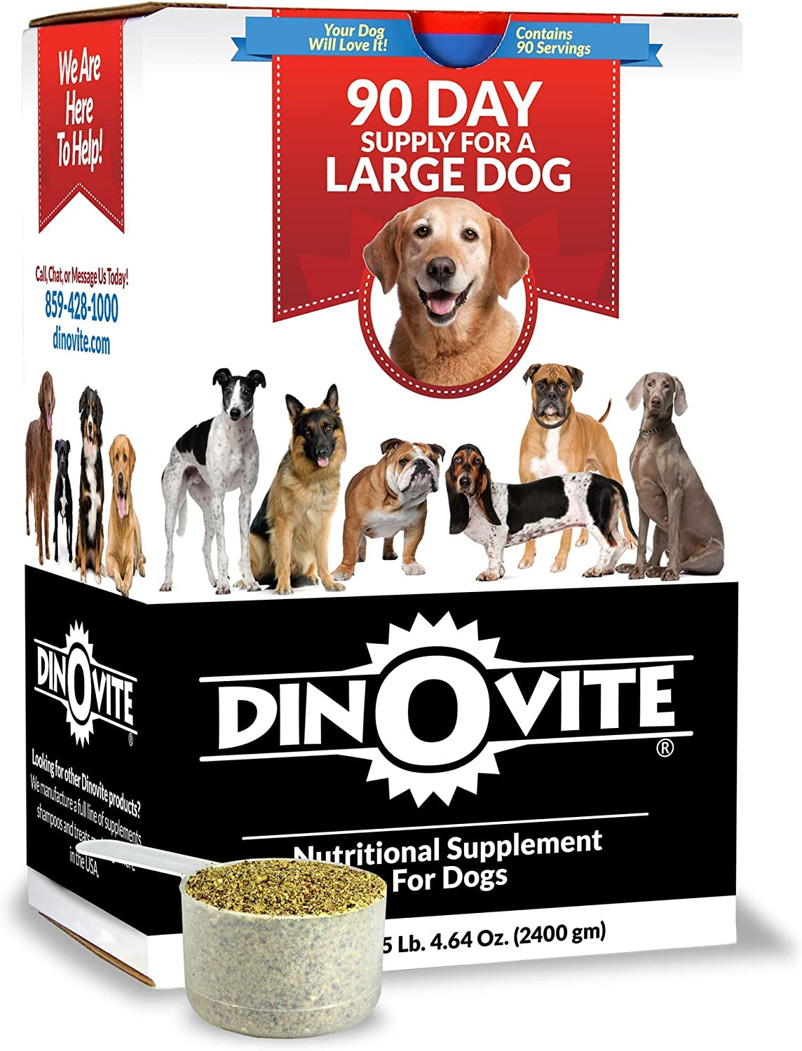 Dinovite Probiotic Supplement for Dogs Omega 3 for Dogs Hot Spot Relief Sk eBay
