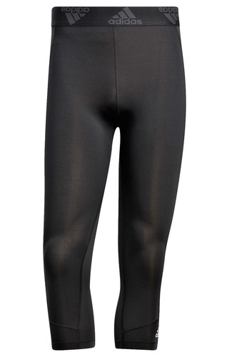 Adidas Hockey Base Layer Tights Pants W/Cup Mens Size Small Black