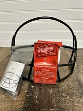 Rawlings Softball Batters Face Guard Brand New With Chinstrap & Hardware
