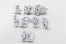 D D Dungeons Dragons Metal Miniatures RPG Grenadier 70's 80's Lot of 10 A25