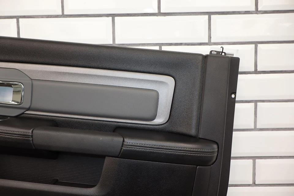 2017 Ram 2500 Power Wagon Right Rear Interior Door Panel (Diesel Gray/Black) - Image 3 of 4