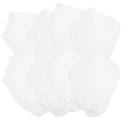 4 Pairs Moisturizing Socks Cotton Spandex Heel Overnight for Dry Cracked Feet - Picture 11 of 12