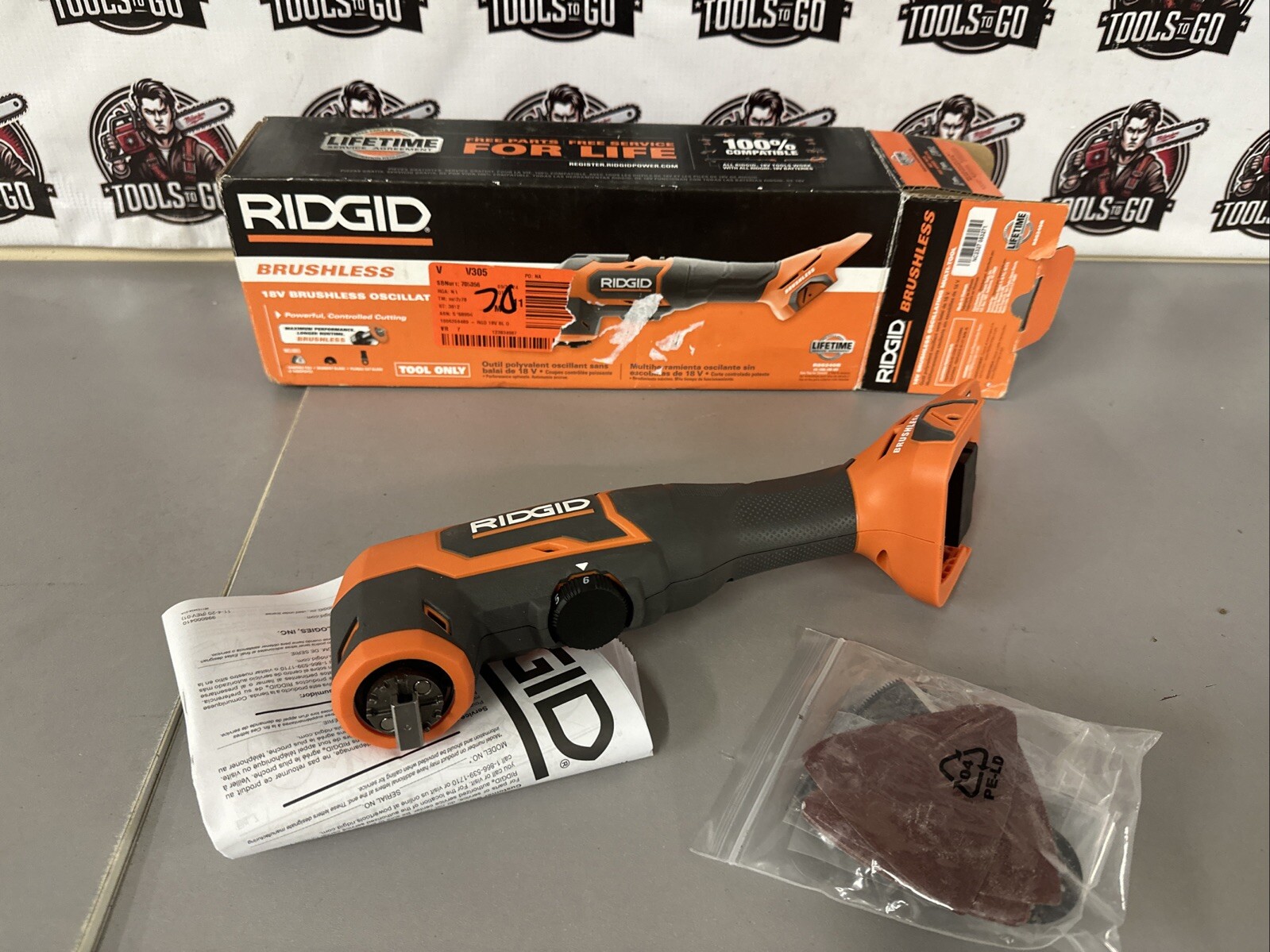 Ridgid Multi Ridgid Jobmax 18v Ryobi Multi-tool RIDGID 18V