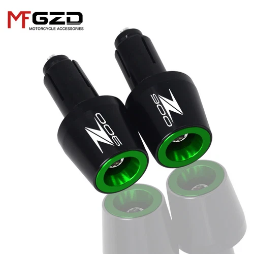 For KAWASAKI Z900 Z900RS Handle Bar Handlebar Grips Cap End handle Plugs - Foto 19 di 27