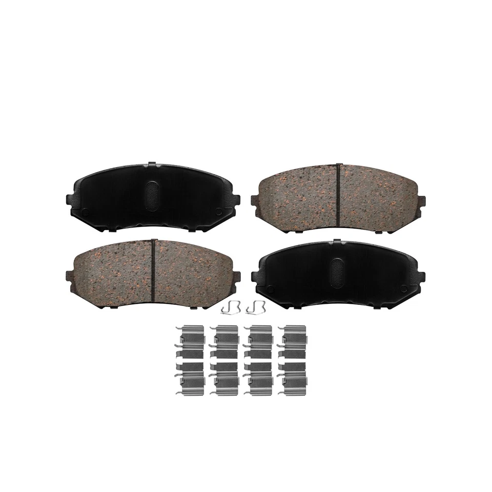 Комплект передних керамических тормозных колодок для Suzuki Grand Vitara 2006 - 2010 2011 2012 2013 годов выпуска - Изображение 3 из 4