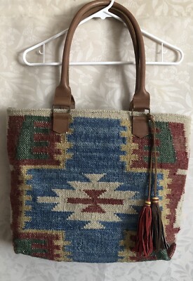 burlap tote bolsa pattern