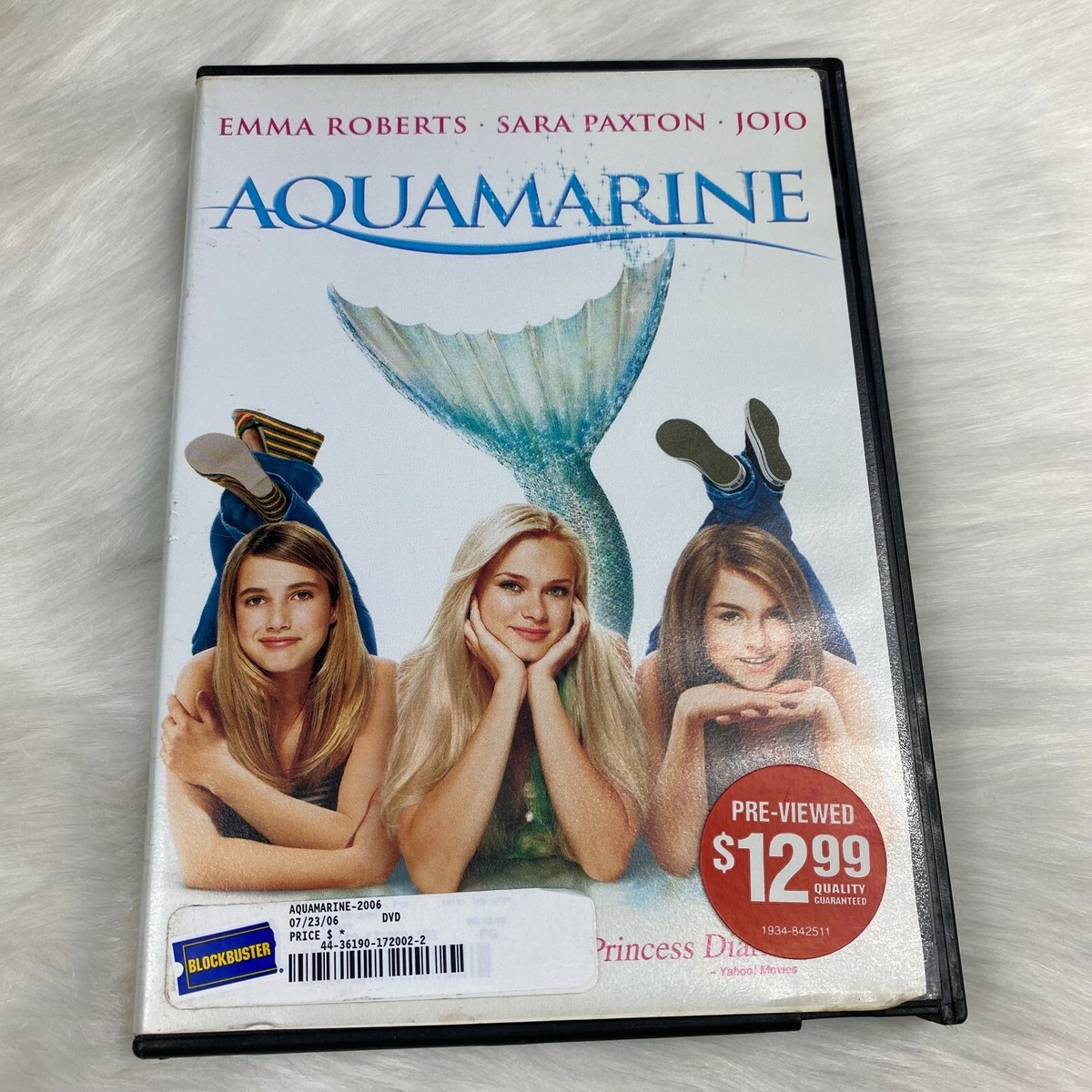 Aquamarine (DVD, 2009, Movie Cash Dual Side) 24543247135| eBay