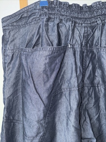 Quicksilver - X70 Baggy Blue Size XL - Vintage 00s trousers Used Skater Rare - Picture 14 of 19