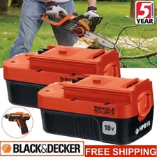 2Pack 18V replacement for Black and Decker HPB18 18Volt 4.5Ah Battery HPB18-OPE 