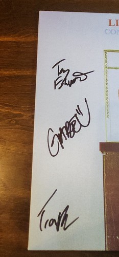 Control My Sanity by LIKE PACIFIC Signed Autographed Blue/Orange Vinyl LP by All - Picture 2 of 5