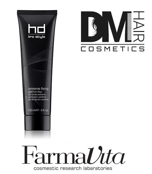 FARMAVITA HD LIFE STYLE EXTREME FIXING GEL 150ml GEL TENUTA ESTREMA + FILTRO UV