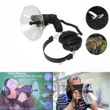 8X Long Range Birds Watch Listening Sound Amplifier Bionic Record Device Monitor