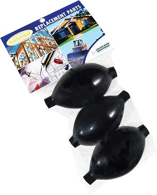 Calculated Industries 1103 AirShim Inflation Bulbs Value Pack - 3 Black 