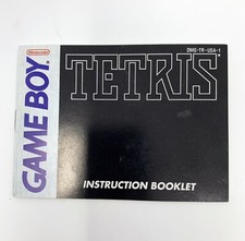 Tetris Nintendo Original Game Boy Manual Instruction Booklet Only - Very Good