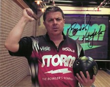 Brad Angelo PBA Bowler Bowling Signed Autographed Glossy 8 x 10 Photo
