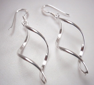 Helix Ohrhänger 925 Sterling Silber Ohrringe Corona Sonne Schmuck