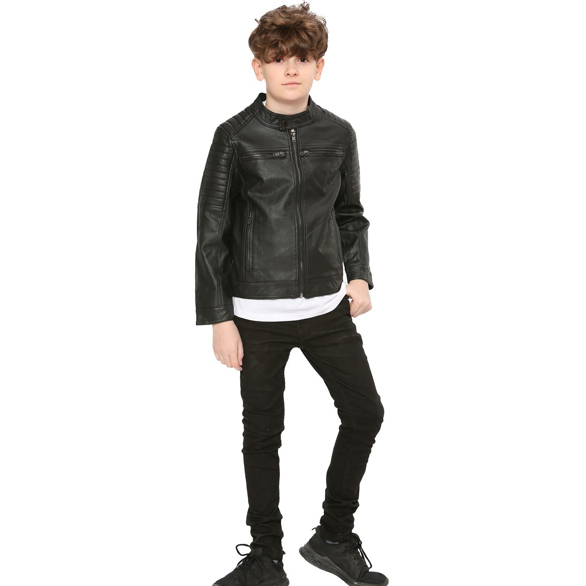 Stylish Leather Jacket Boys Stylish Party Wear Mens Jacket Modern