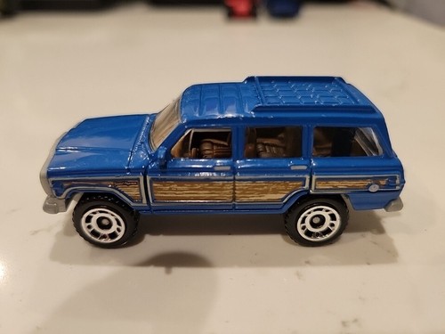 Matchbox Jeep Wagoner Mb1082 lose blau Druckguss 1:64
