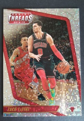 Zach Lavine Dazzle Parallel Threads 2018 2019 Timberwolves Chicago Bulls