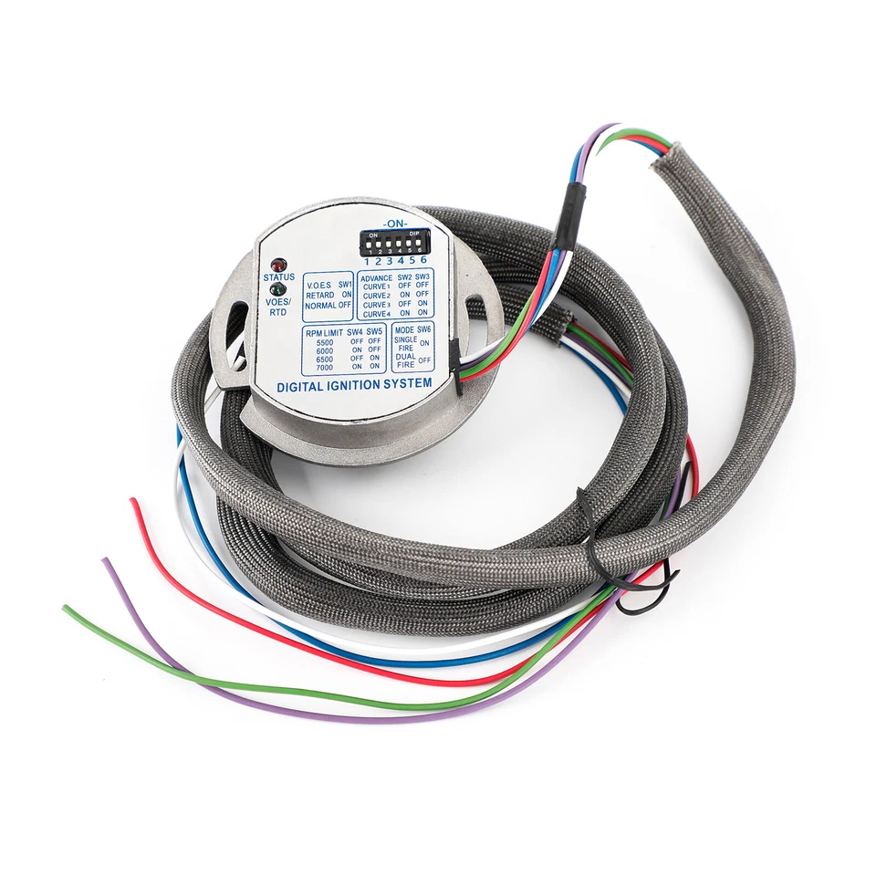 Single Fire Electronic Ignition Module fit for for Sportster Dyna 2000i Foto 3 de 4