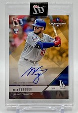 2018 ALEX VERDUGO Topps Now Postseason Gold Rookie Autograph RC 1/1
