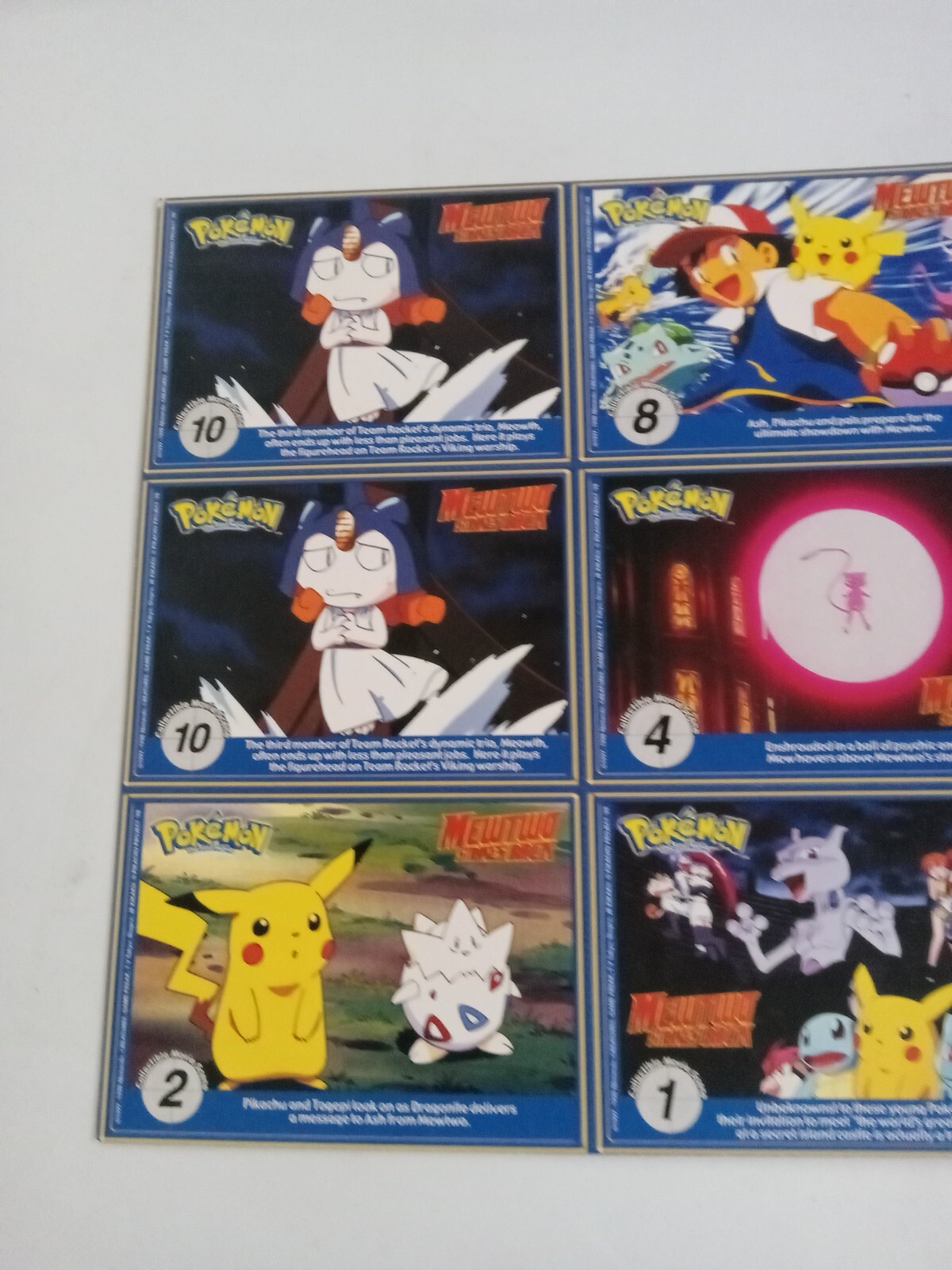 Pokemon burger King pokemon cards 1999 - Picture 6 of 8